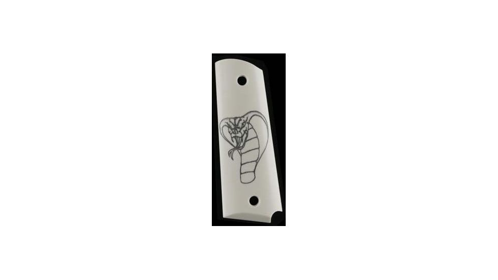 Hogue Officers Model Smooth Ivory Polymer - Custom Image Combination 43050