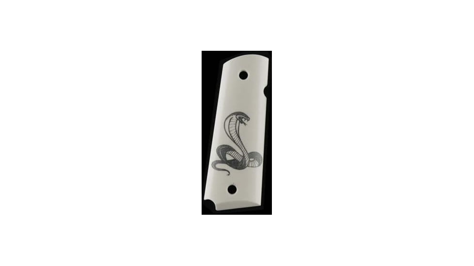Hogue Officers Model Smooth Ivory Polymer - Custom Image Combination 43050