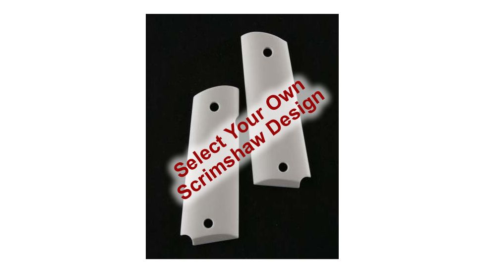 Hogue Officers Model Smooth Ivory Polymer - Custom Image Combination 43050