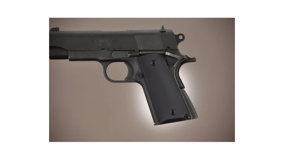 Hogue Officers Model Aluminum - Matte Black Anodized 43160