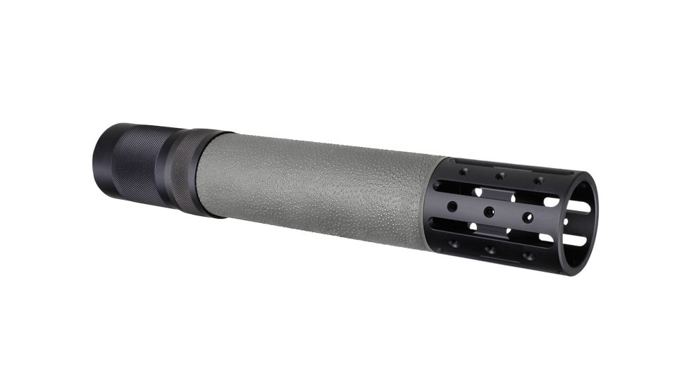 Hogue OverMold Free Float Forend w/ Accesory Attachments, AR-15/ M16, Rifle Length, Slate Grey, Universal, 15574