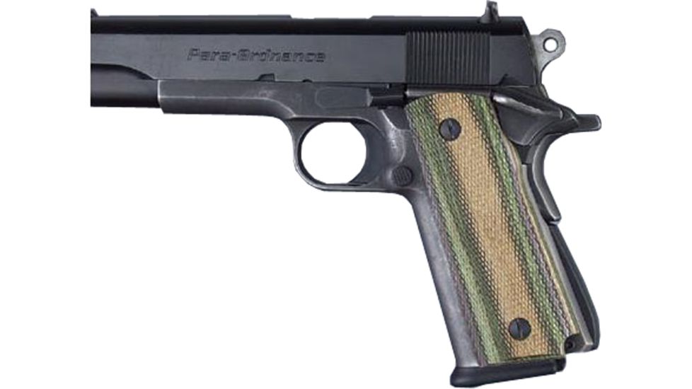 Hogue Para Ordnance P-14 Lamo Camo Checkered 14411