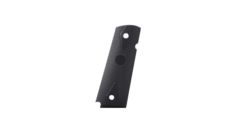 Hogue Pewter Rubber Grip, Panel Checkered - Govt. Model 1911 - 45012 