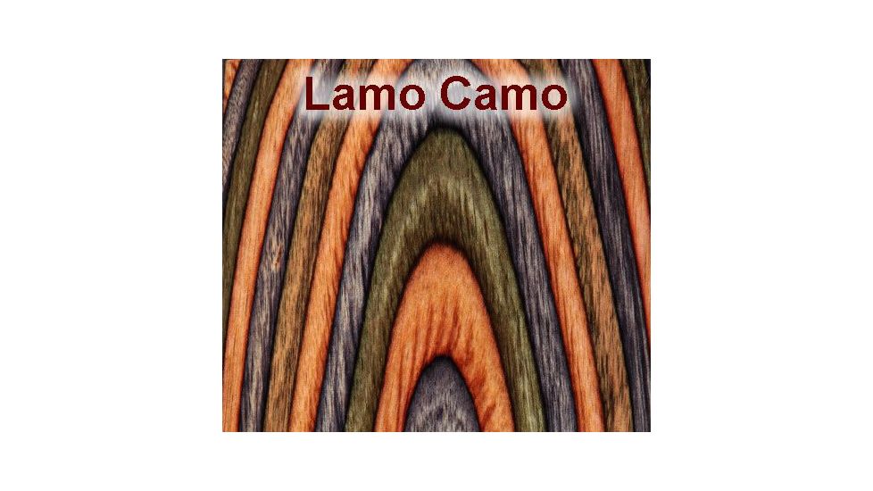 Hogue Python Lamo Camo No Finger Groove, Big Butt 46434