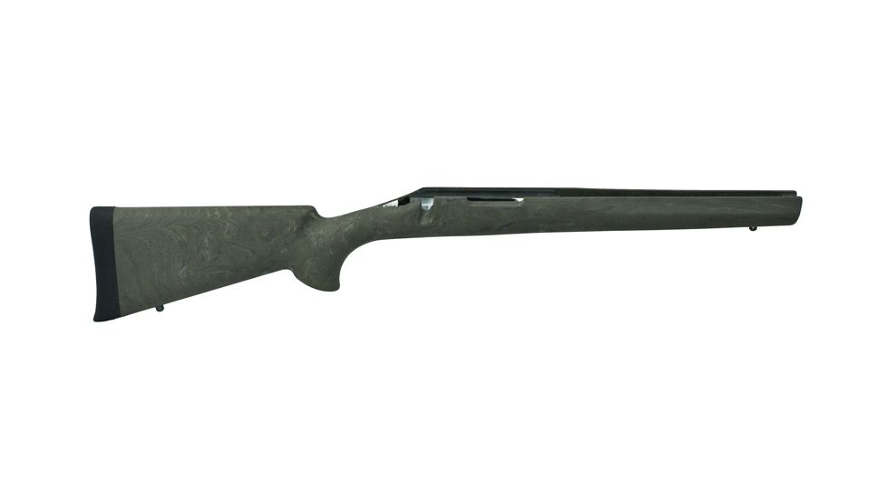 Hogue Full Bed Block Stock, Ghillie Green - Ruger 77 MKII L.A. Standard Barrel - 77803 