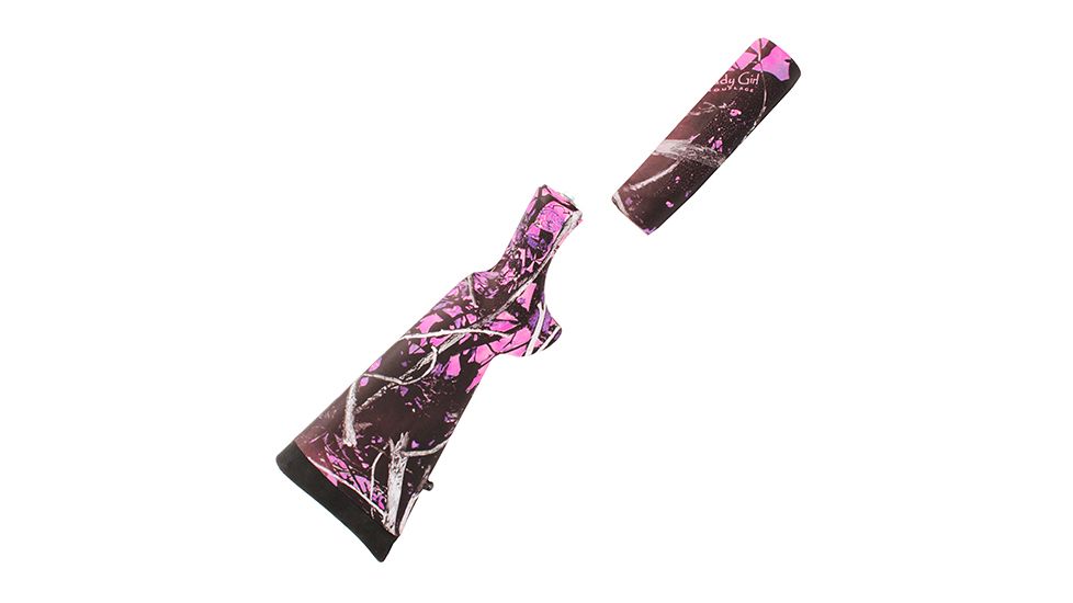 Hogue Remington 870 Overmolded Stock w/Forend, Forend Muddy Girl Camo 196039
