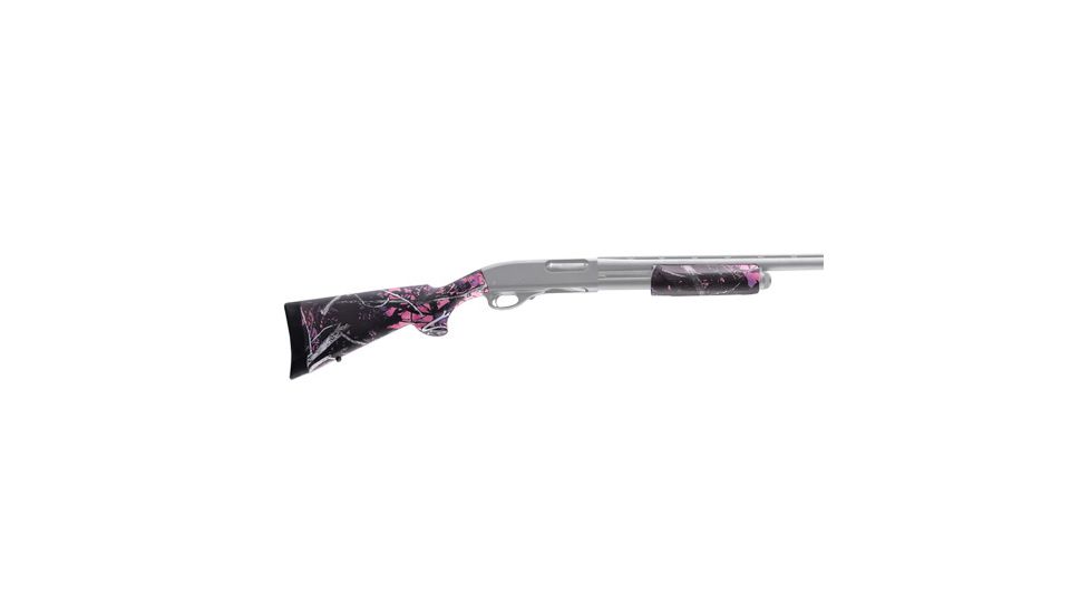Hogue Remington 870 Overmolded Stock w/Forend, Forend Muddy Girl Camo 196039