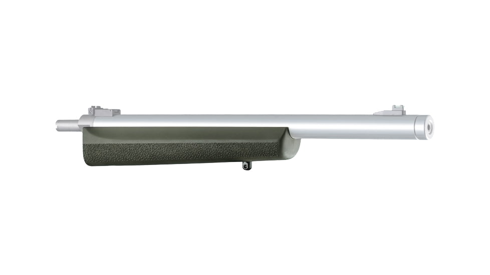 Hogue Ruger 10-22 Takedown Rubber Overmolded Forend Only w/ .920in Diameter Barrel Channel, OD Green, 21230