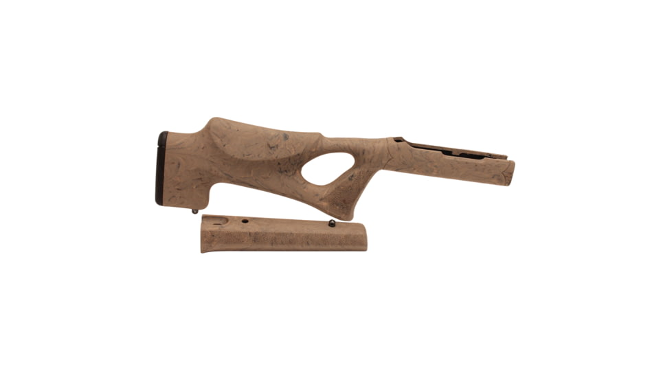 Hogue Ruger 10/22 Takedown Thumbhole Rubber OverMold Stock w/ STD Barrel Channel Ghillie Earth, 21960