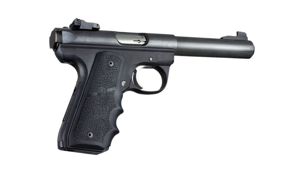 Hogue Ruger 22/45 RP Rubber Grip with Finger Grooves Black 82080