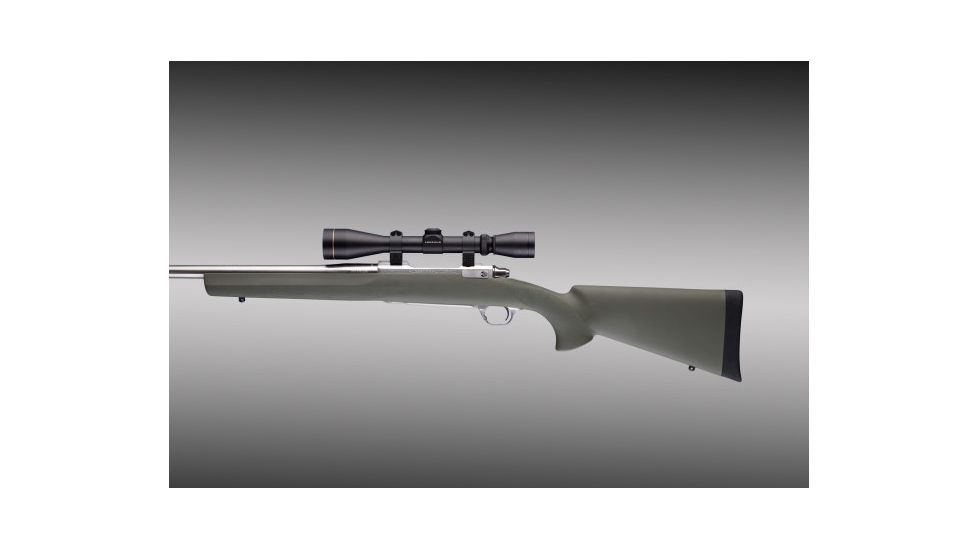 Hogue Ruger 77 Mkii S A Heavyvarmint Barrel Full Bed Block Stock Od Green 77212