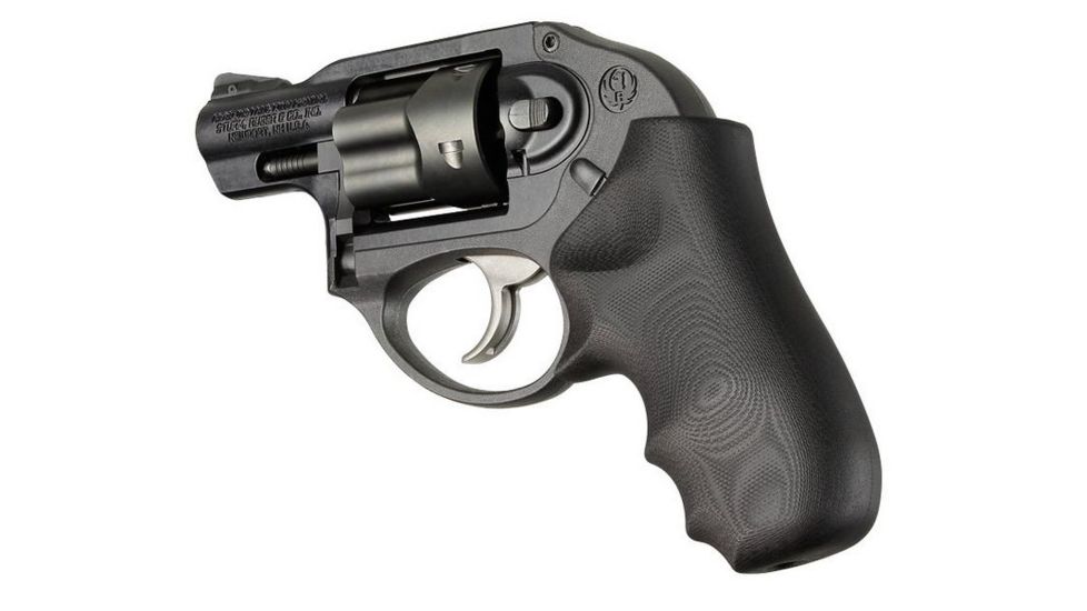 HOGUE Ruger LCR Enclosed Hammer Smooth G10, Solid Black, 78169