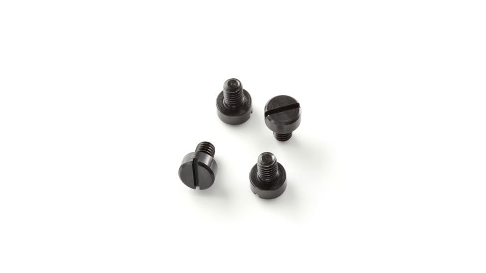 Hogue Ruger MK II Screws (4) Slot/Black 82008