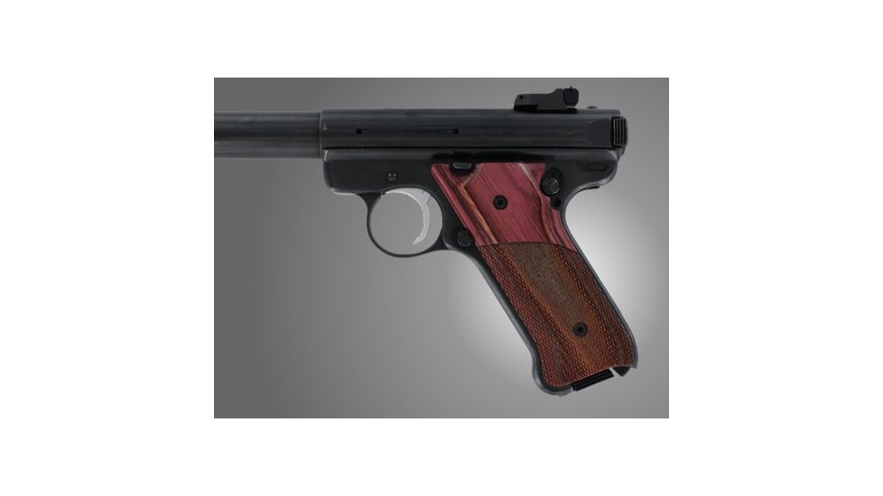 Hogue Ruger Mk Iii Rose Laminate Checkered 82513