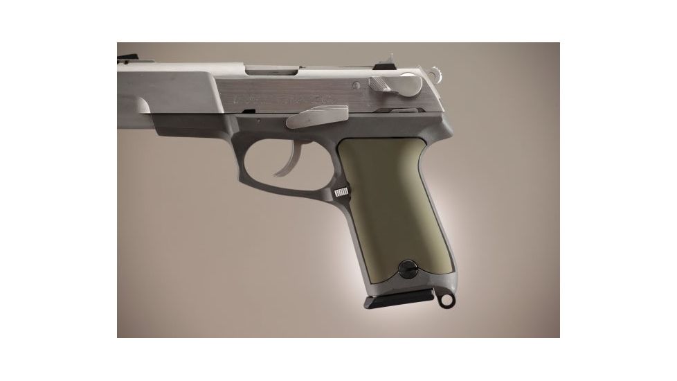 Hogue Ruger P85 - P91 Aluminum - Matte Green Anodized 85161