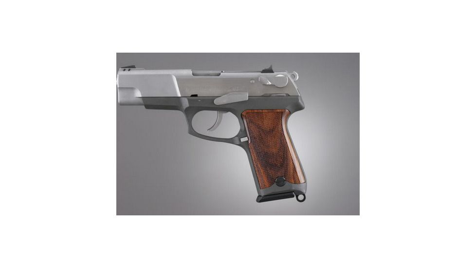 Hogue Ruger P85 - P91 Coco Bolo Checkered 85811