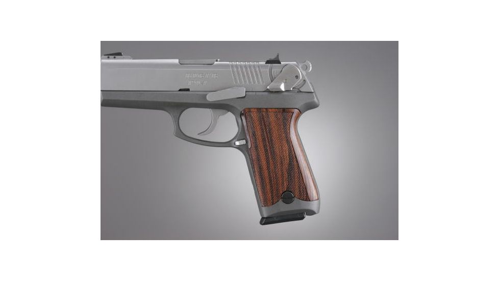 Hogue Ruger P94 Kingwood Checkered 94611