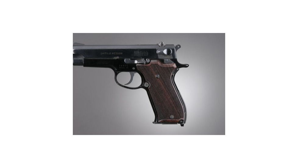 Hogue S&amp;W 39 Rosewood Checkered 39911