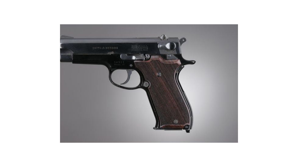 Hogue S&amp;W 39 Rosewood Checkered 39911