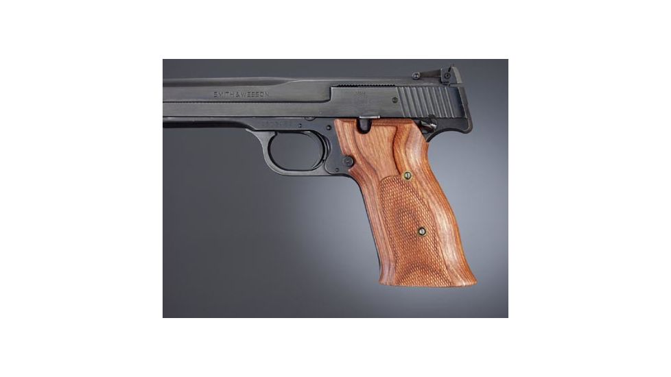 Hogue S&amp;W 41 Rosewood laminate Checkered 41511