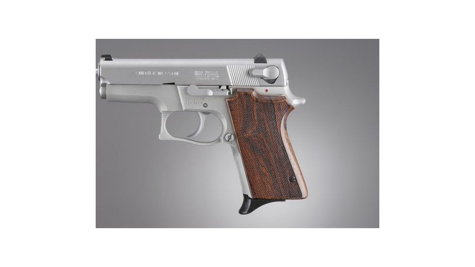 Hogue S&amp;W 6906,Shorty 40, Coco Bolo Checkered 69811