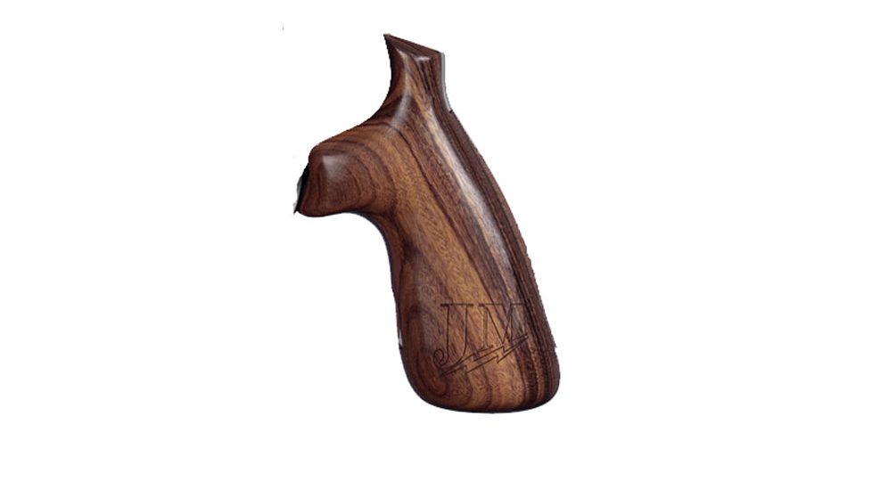 Hogue S&amp;W Jerry Miculek Logo Series N-Frame Conversion Square Butt Grip, Pau Ferro 190663
