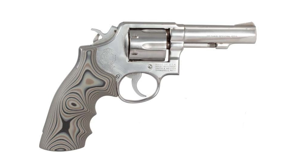 Hogue S&amp;W K&amp;L Frame Square Butt Grip, Finger Grooves, Smooth, G10 - G-Mascus, Flat Dark Earth, 10767