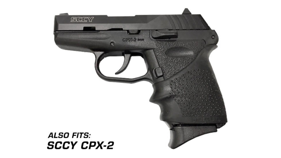 Hogue S&W M&P 45 Shield HandALL Beavertail Grip Sleeve, Black, 18300