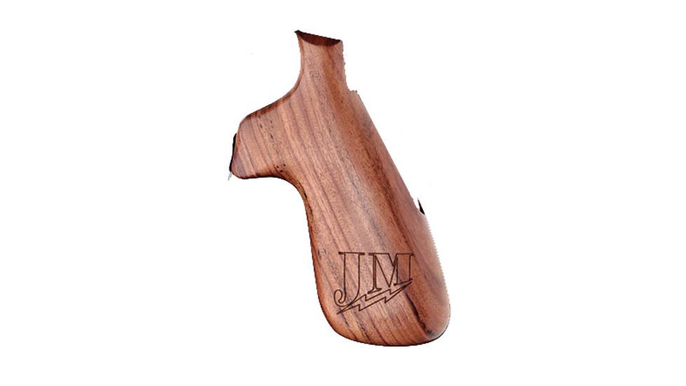 Hogue S&amp;W N-Frame Round Butt Grip w/ Jerry Miculek Logo, Pau Ferro, Conversion Style 190661