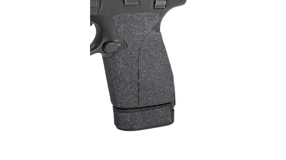 Hogue Wrapter Adhesive Pistol Grip, Smith &amp; Wesson M&amp;P Shield .45 ACP, Adhesive Grit, Black, 18459