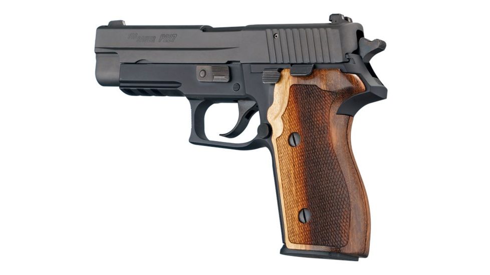 Hogue Sig P227 DA/SA Goncalo Alves Checkered, 47261