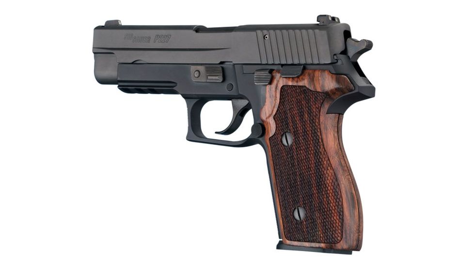Hogue Sig P227 DA/SA Rosewood Checkered 47961