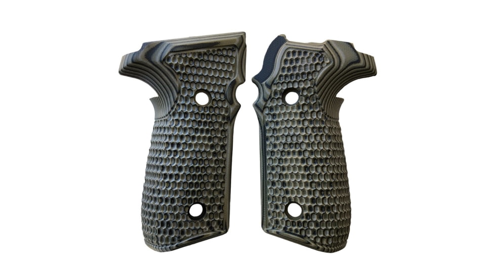 Hogue SIG Sauer P229 Contour Classic Piranha G10 Grip, G-Mascus Green, 30128