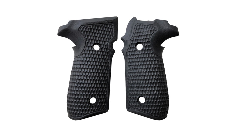 Hogue SIG Sauer P229 Contour Classic Piranha G10 Grip, Solid Black, 30129