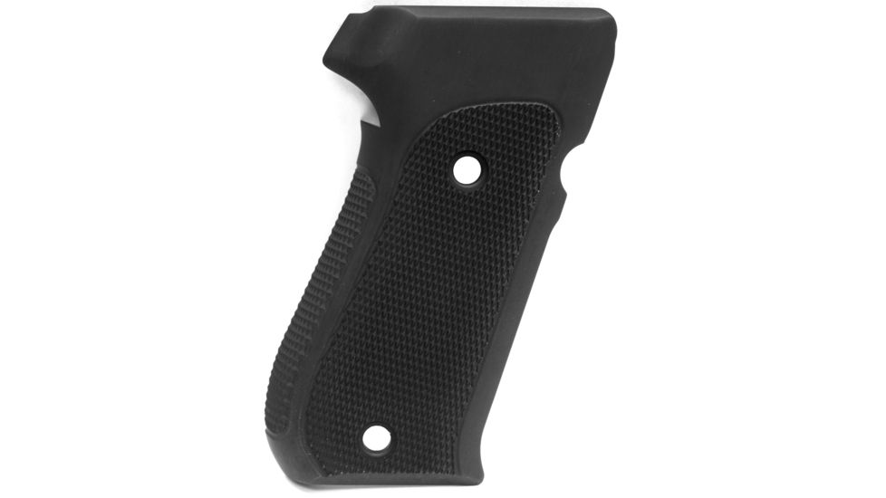 Hogue SIG Sauer P220 American Checkered Aluminum Grip - Matte Black Anodized 20170