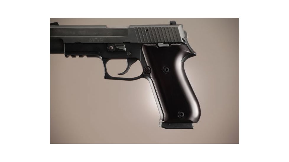 Hogue SIG Sauer P220 DAK American Aluminum - Brushed Gloss Black Anodized 20146