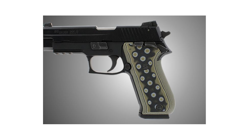 Hogue Sig Sauer P220 Handgun Grip Sao American G 10 Od Green Camo 21148 1h Gu 21148