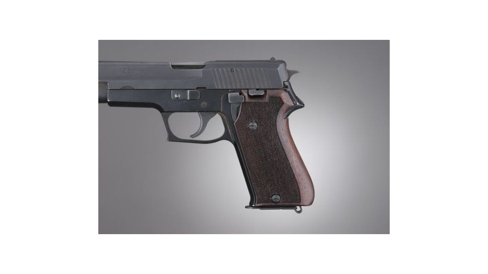 Hogue SIG Sauer P220 Rosewood European Model Checkered 21911