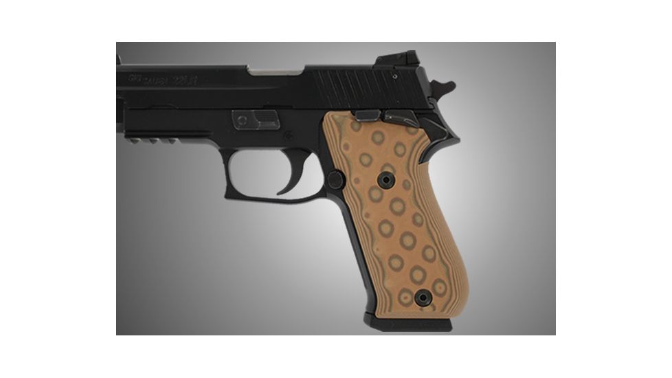 Hogue SIG Sauer P220 SAO American G-10 - G-Mascus Tan 21147-TAN
