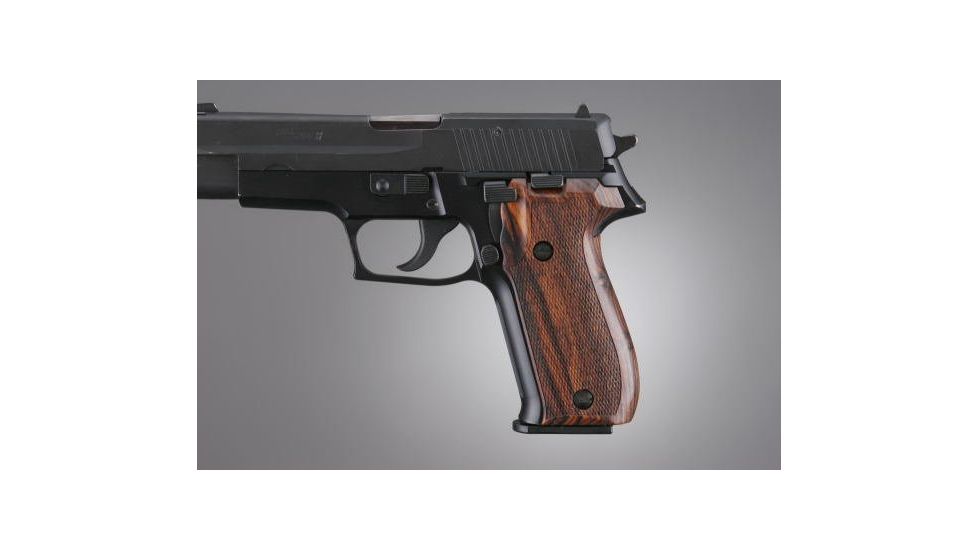 Hogue SIG Sauer P226 Coco Bolo Checkered 26811