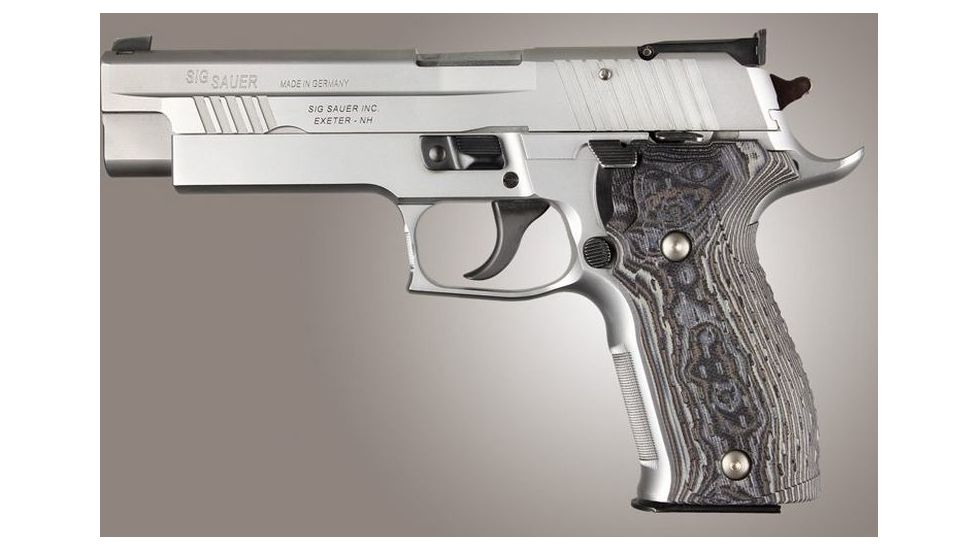 HOGUE SIG Sauer P226 DA/SA Allround Chain Link G10, G-Mascus Black/Gray, Black/Grey 23107