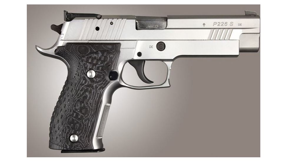 HOGUE SIG Sauer P226 DA/SA Allround Chain Link G10, G-Mascus Black, Black 23709