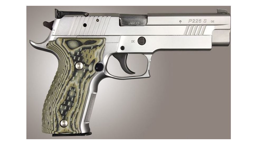 HOGUE SIG Sauer P226 DA/SA Allround Chain Link G10, G-Mascus Green, Green 23108