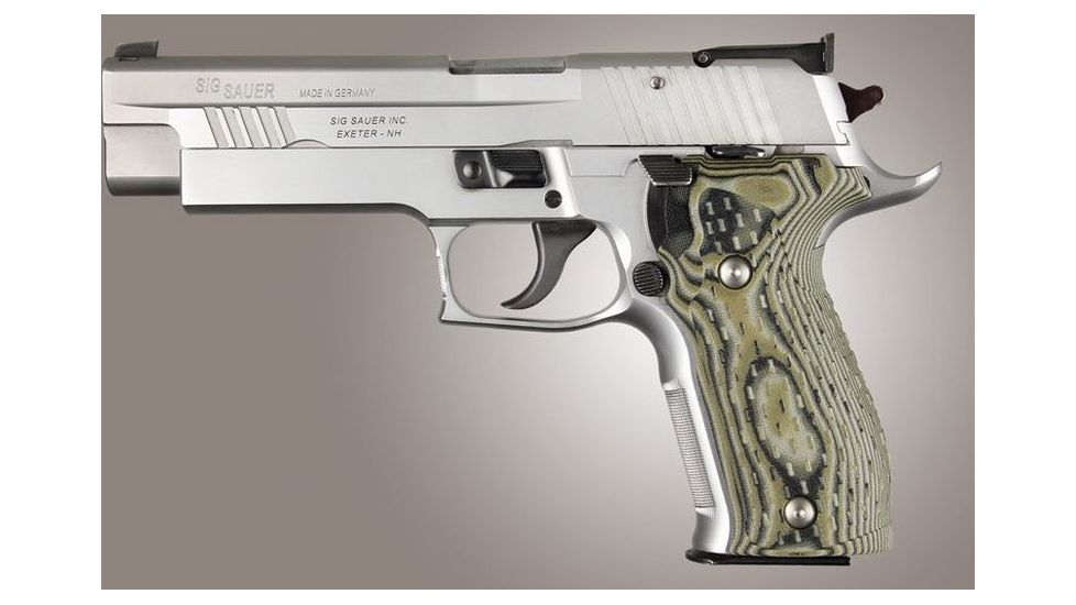 HOGUE SIG Sauer P226 DA/SA Allround Chain Link G10, G-Mascus Green, Green 23108