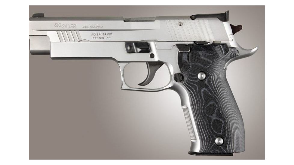 HOGUE SIG Sauer P226 DA/SA Allround Smooth G10, G-Mascus Black, Black 23749
