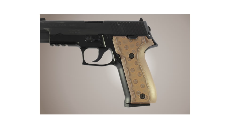 Hogue SIG Sauer P226 DAK G-10 - G-Mascus Tan 26147-TAN