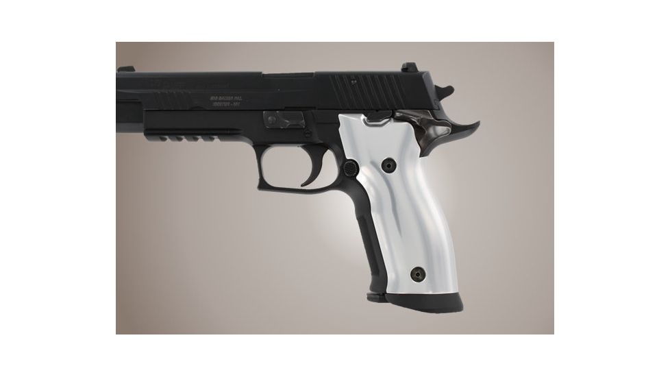 Hogue SIG Sauer P226 SAO X5 X6 Aluminum - Brushed Gloss Clear Anodize 27145