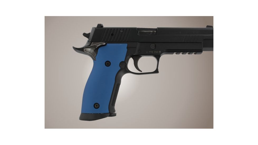 Hogue SIG Sauer P226 SAO X5 X6 Aluminum - Matte Blue Anodize 27143