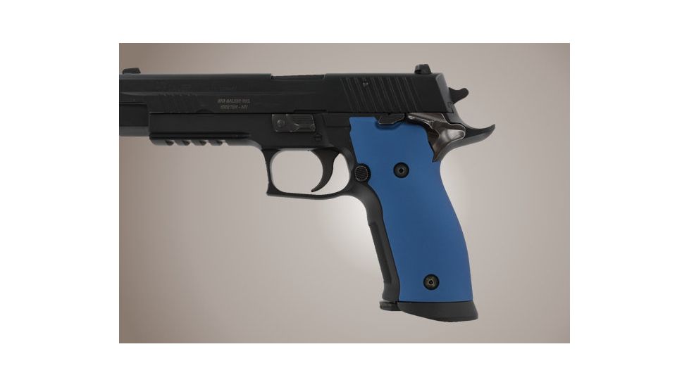 Hogue SIG Sauer P226 SAO X5 X6 Aluminum - Matte Blue Anodize 27143