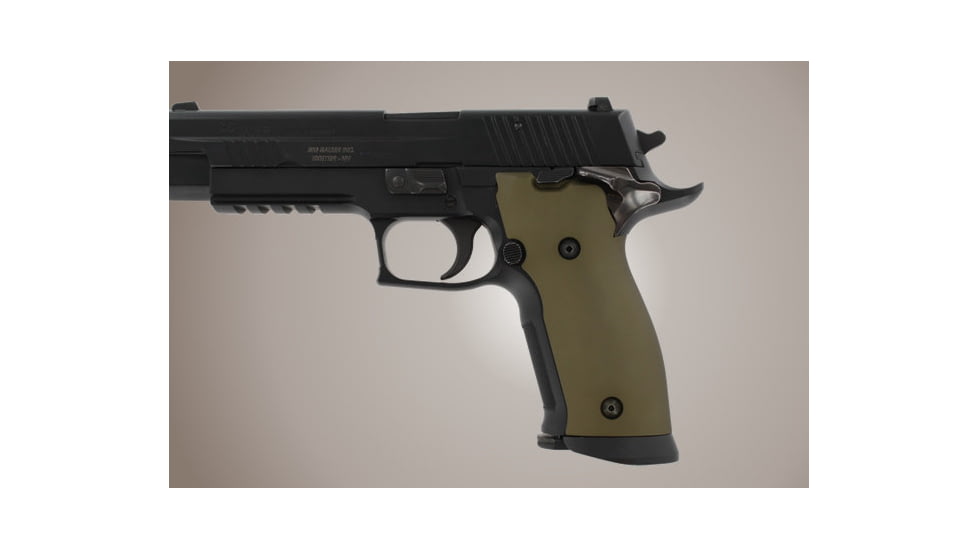 Hogue SIG Sauer P226 SAO X5 X6 Aluminum - Matte Green Anodize 27141
